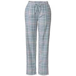 تصویر شلوار راحتی زنانه چهارخونه اسمارا رنگ آبی و قرمز 