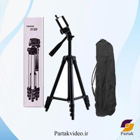 تصویر سه پایه گوشی و دوربین 3120 و 3110 تریپاد tripod 