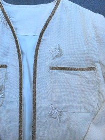 تصویر کت لینن فری سایز 