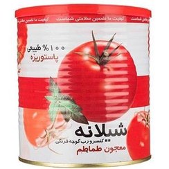 تصویر کنسرو 800 گرمی رب گوجه فرنگی با درب Easy Open همراه با درب محافظ شیلانه - (فروش عمده و صادراتی) - کد 825732 