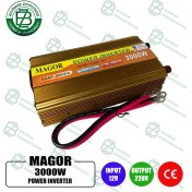 تصویر مبدل 12 به 220 ولت (اینورتر) 3000 وات برند MAGOR 