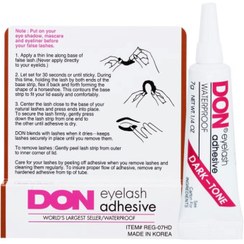 تصویر چسب تیوپی مشکی Don 