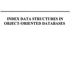 خرید و قیمت دانلود کتاب Index Data Structures in Object-Oriented ...