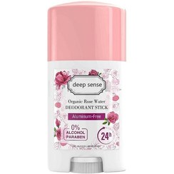 تصویر استیک دئودورانت گلاب 40گرم دیپ سنس ا Deep Sense Organic Rose Water Deodorant Stick 40g Deep Sense Organic Rose Water Deodorant Stick 40g