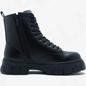 تصویر بوت مردانه مشکی کد 23749 men's boots