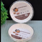 تصویر کاغذ سرخکن گرد درجه یک سایز بزرگ100عددی 