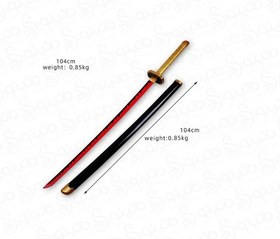 تصویر شمشیر چوبی تسوگیکونی یوریچی انیمه شیطان کش مدل 17969 