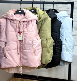 تصویر پافر زنانه کلاهدار سورن مدل Free Size بسیار گرم 