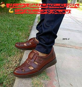 تصویر حراج کفش تابستانه مردانه طبی کد 2072با ارسال رایگان 