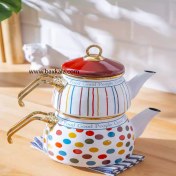 تصویر کتری قوری لعابی آجار مدل CORA-XAP-09100 