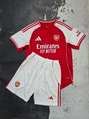 تصویر لباس فوتبال آرسنال ۲۰۲۶ هواداری رنگ قرمز 