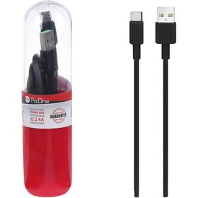 تصویر کابل میکرویو اس بی پرووان مدل PCC385M طول 1 متر ProOne PCC235M Micro USB Data Cable 1m