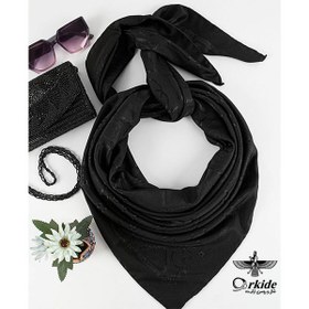 تصویر روسری ابریشم یونیک مارک GUCCI لمه دار ترک ABT09 