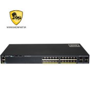 تصویر سوئیچ سیسکو مدل WS-C2960X-24TS-L استوک Cisco WS-C2960X-24TS-L 24Port Switch Stock