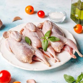 تصویر گوشت بلدرچین پاک شده ۳ عددی 