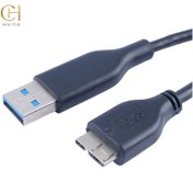 تصویر کابل هارد اکسترنال USB به micro-B طول ۳۰ سانتی متر 