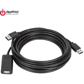 تصویر کابل افزایش طول USB 2.0 یونیتک مدل Y-278 طول 10 متر 