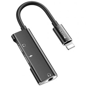 تصویر تبدیل Yesido YAU13 Lightning to AUX / Lightning Yesido YAU13 Lightning to AUX / Lightning Adapter