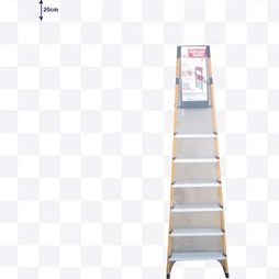 تصویر نردبان 7 پله الماس 