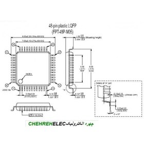 تصویر میکروکنترلر STM32F103CBT6 