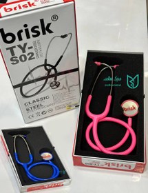 تصویر گوشی پزشکی بریسک مدل TYS02 کارتن ۴ عددی Brisk medical phone model TYS02