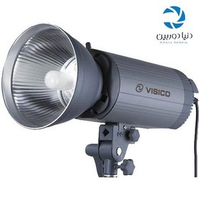 تصویر فلاش چتری استودیویی 300 ژول Visico VC-300دست دوم 