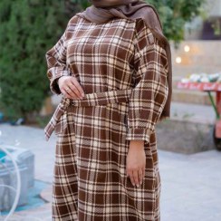 تصویر مانتو زنانه کفتان جانا | پارچه پشمی اعلا 