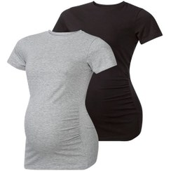تصویر تی شرت بارداری اسمارا مدل 371058 بسته 2 عددی 