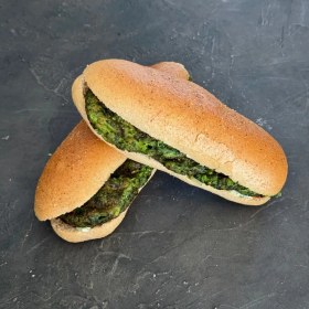 تصویر لقمه کوکو سبزی 