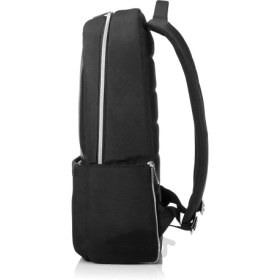 تصویر کوله پشتی اکسنت اچ پی رنگ مشکی/نقره ای 15.6 اینچ مدل hp Accent 4QF97AA HP 15.6" Accent Backpack Black/Silver 4QF97AA