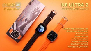 تصویر ساعت هوشمند k8 ultra 2 Smart watch k8 ultra 2