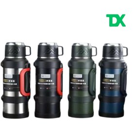 تصویر فلاسک دوجداره 5 لیتر استیل SUS 316 سیف SAFE اورجینال - 2 لیتر 