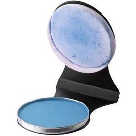 تصویر گچ مو رنگی سکه ای - آبی hair color