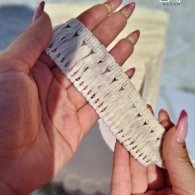 تصویر یراق ریشه ایی رنگ کرم 