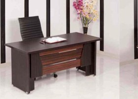 تصویر میز کارمندی K037 ملامینه ابعاد 60*120 