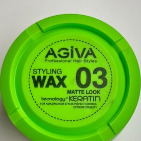 تصویر ژل واکس آگیوا - مشکی 