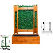 تصویر پارتیشن پشت فنسی یک طرفه 150*105*28 