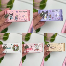 تصویر دستمال مرطوب مینی 