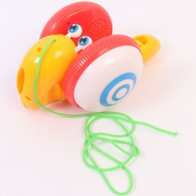 تصویر اسباب بازی حلزون موزیکال حرکتی Musical moving snail toy