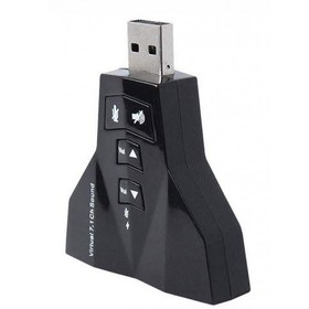 تصویر کارت صدا USB 7.1 ایکس پی پروداکت مدل XP - U41 ا Sound Card External USB Virtual 7.1 XP U41 Sound Card External USB Virtual 7.1 XP U41