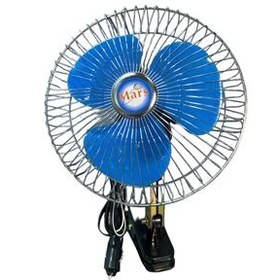 تصویر پنکه گیره دار Oscillating مخصوص خودرو 6 اینچ 12 ولت Clip fan for car