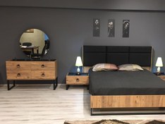 تصویر سرویس خواب ایلماه چوب مدل آراد arad model bedroom set