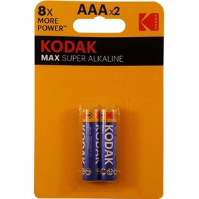 تصویر باطری نیم قلم آلکالاین مکس KODAK 