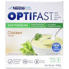 تصویر سوپ مرغ رژیمی اپتی فست نستله 8 بسته NESTLE OPTIFAST SOUP MIX 8 psc