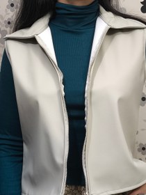 تصویر وست چرم 