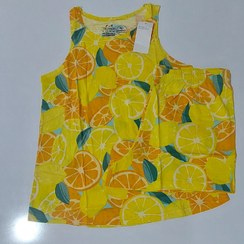 تصویر ست تاپ و شورتک زنانه نخ پنبه اچ اند ام قواره دار بنگلادشی Set Top and short H&M