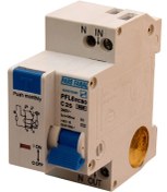 تصویر محافظ جان تکفاز ترکیبی الکترونیک پارس فانال مدل PFL6-/30mA 2P - 16 آمپر 