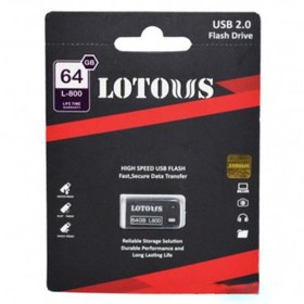 تصویر فلش مموری لوتوس مدل L800 ظرفیت 64 گیگابایت Lotous L800 Flash Memory 64GB