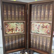 تصویر تخته نرد شطرنج دار 