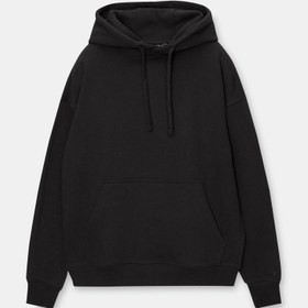 تصویر هودی ساده مردانه PULL&BEAR Basic hoodie 